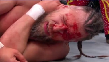 Bryan Danielson Bleeds Thanks to Hangman Adam Page